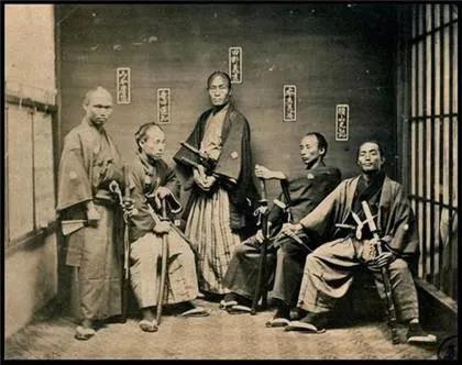 19世纪中后半叶的结局日本人第一次见到这黑色的庞然大物