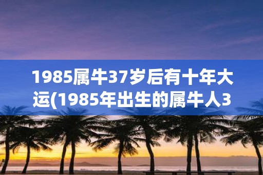 属牛的年份有哪些？生肖牛今年几岁？快来看看